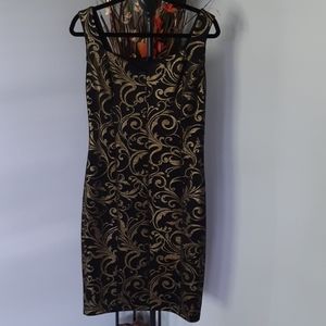 ☆Enfocus Studio black and gold dress
